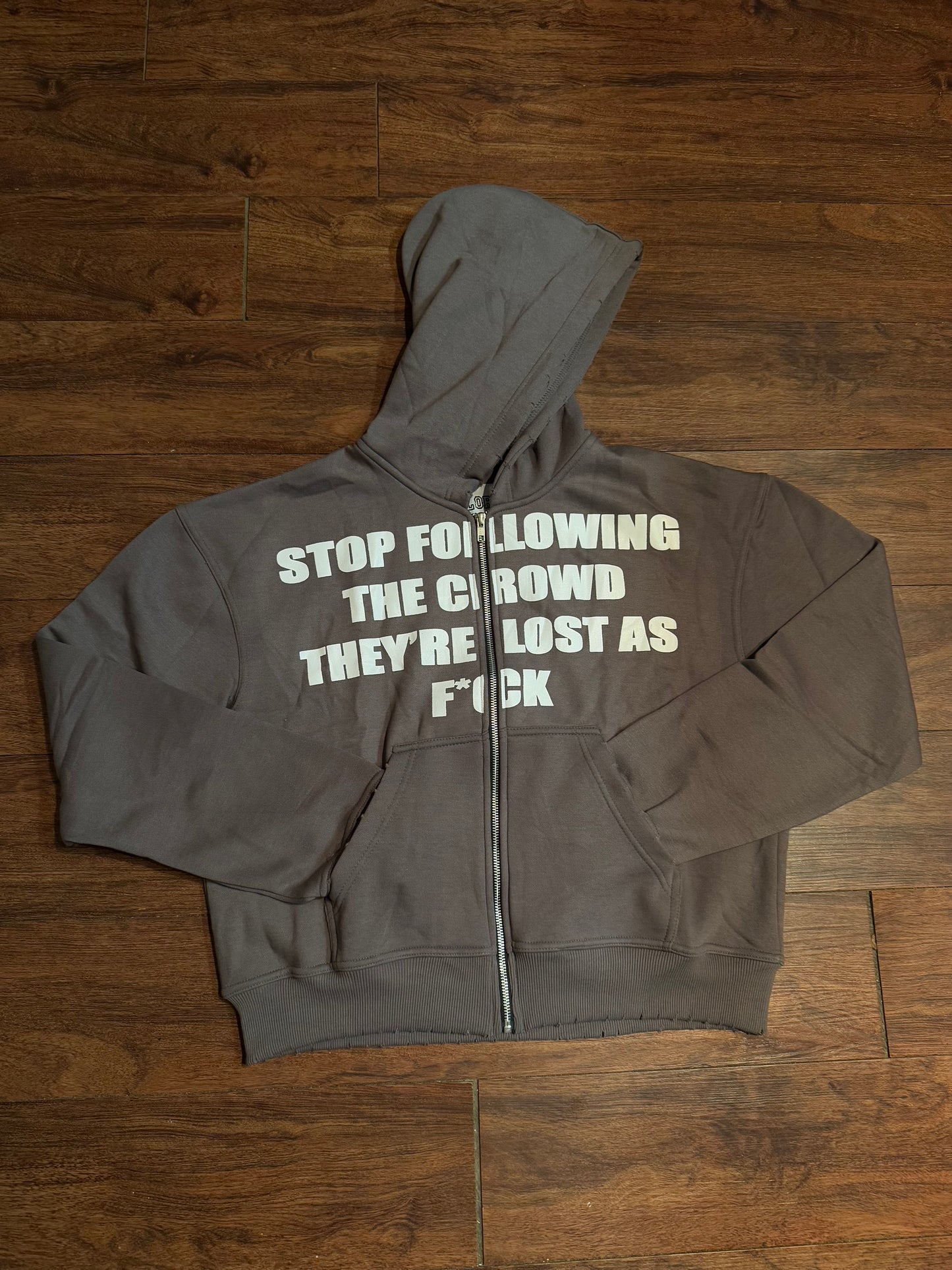 Grey Statement Jacket