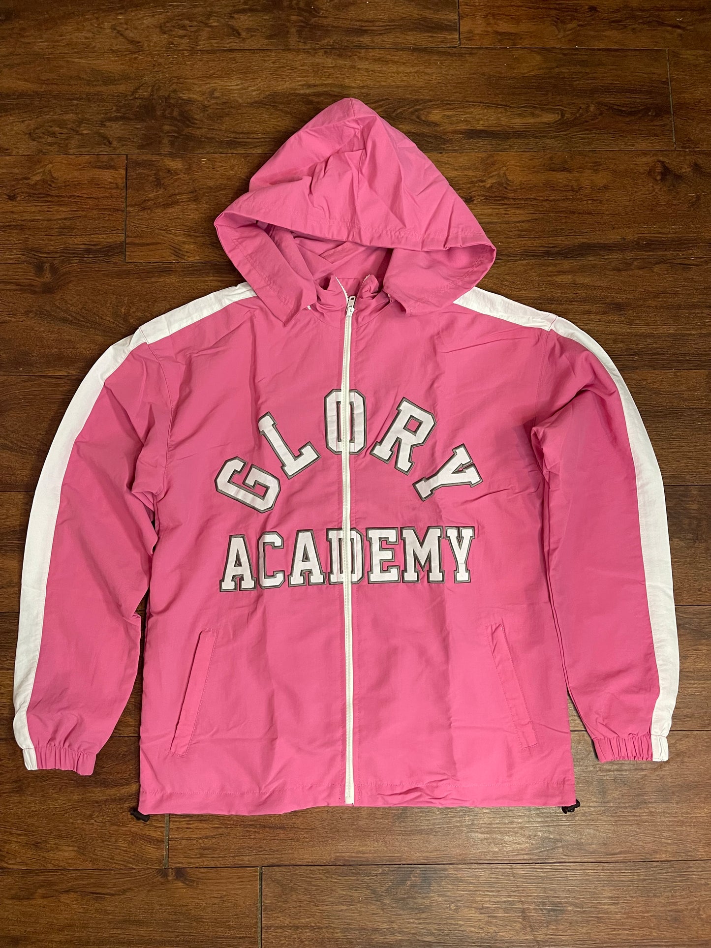 Pink Faithful Windbreaker