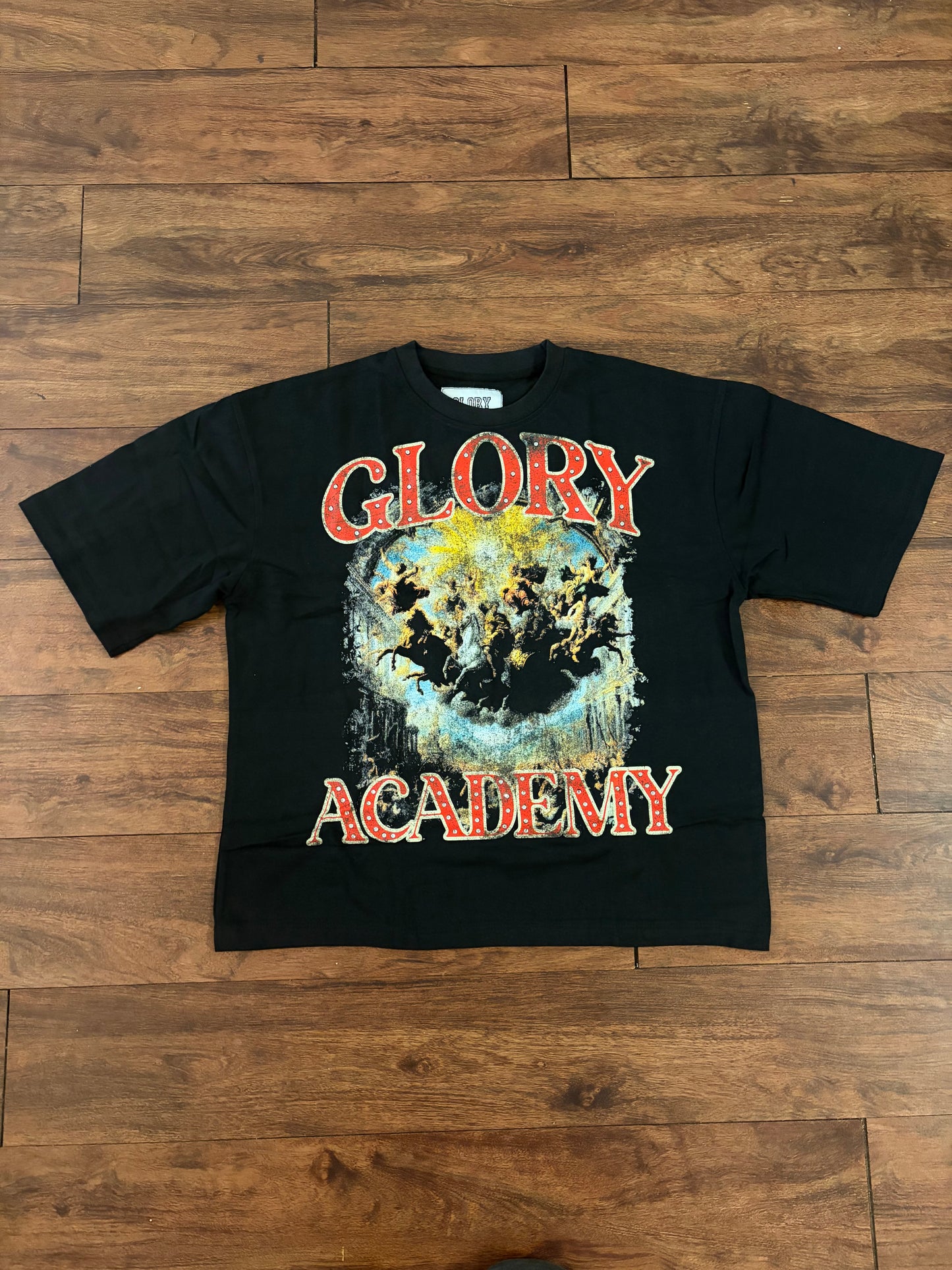 BLACK ANGELIC TEE