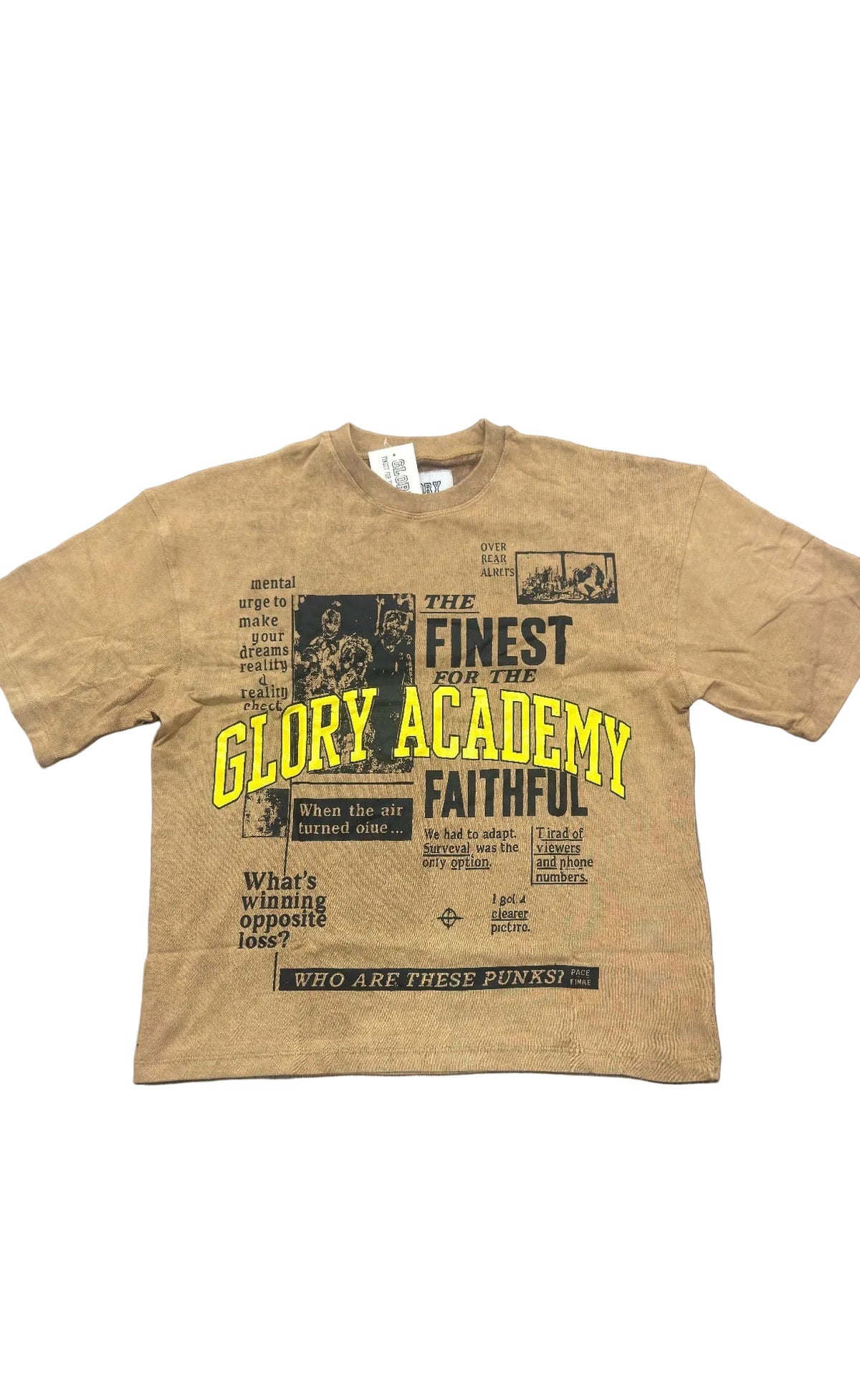 BROWN REDEMPTION TEE